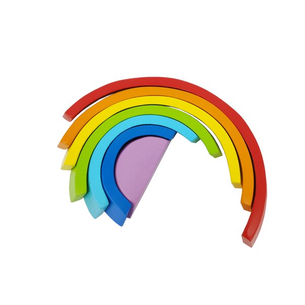 Rainbow Stacking Nesting Puzzle Toy | Wayfair